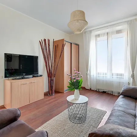 Nautilius - 50m To The Beach Apartment Gdansk
